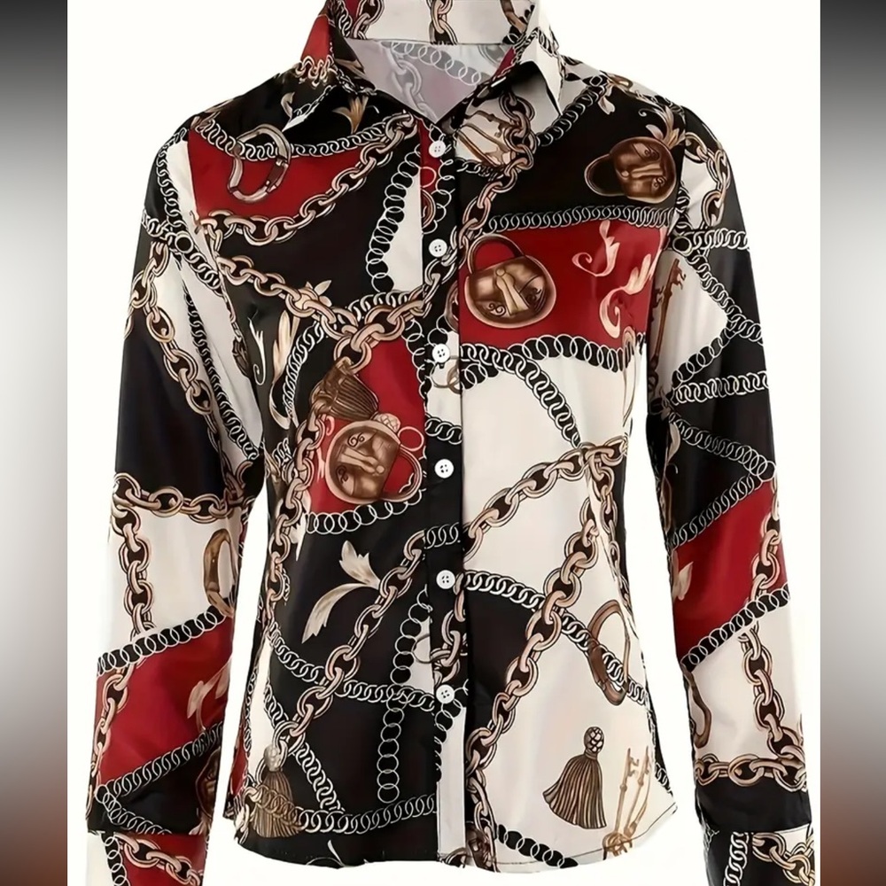PREMIUM LUXE LOOK MULTI COLOR TOP - Picture 3 of 9